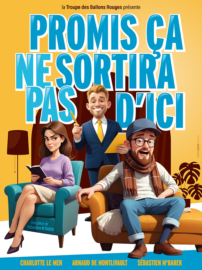 Promis, ça ne sortira pas d'ici