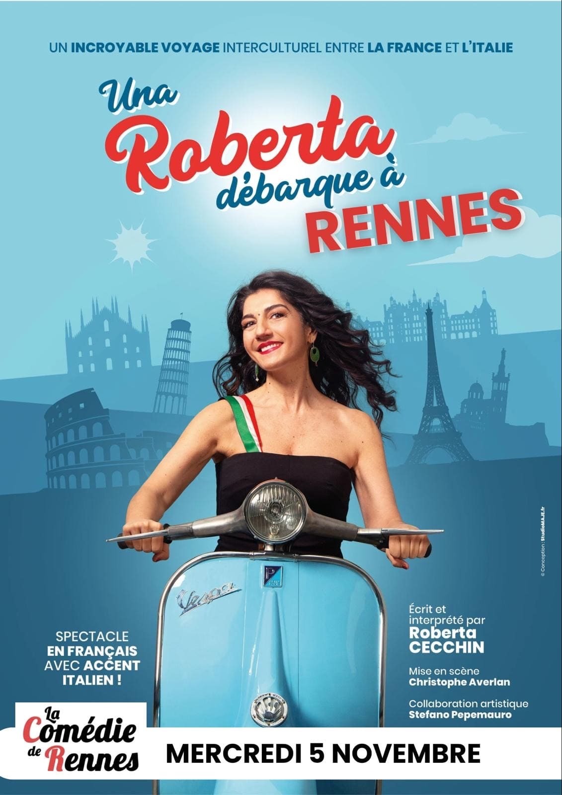 Una Roberta débarque à Rennes de Roberta Cecchin