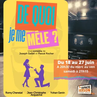 Affiche de De quoi je me mêle ?