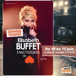 Affiche de Elisabeth Buffet - Mes histoires de coeur