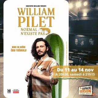 Affiche de William Pilet - Normal n'existe pas