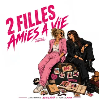Affiche de 2 filles amies à vie