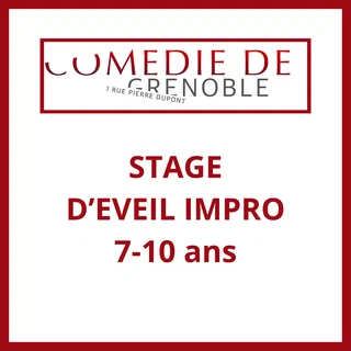 Affiche de 🎭 Stage d'éveil improvisation 7-10 ans