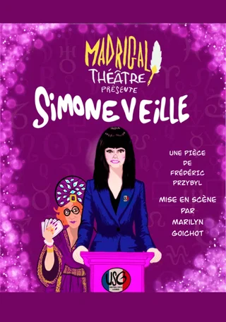 Affiche de Simone Veille - Madrigal Théâtre