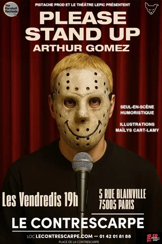 Affiche de Arthur Gomez dans Please Stand Up