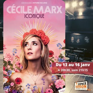 Affiche de Cécile Marx - Iconique