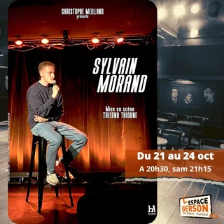 Affiche de Sylvain Morand - Nouveau spectacle