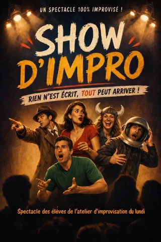 Affiche de Show d'impro