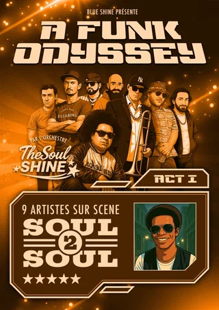 Affiche de Soul2Soul - A funk Odyssey