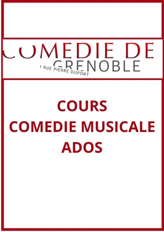 Affiche de Pré-inscriptions cours de théâtre mardi ados 2026-2027