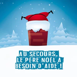 Affiche de Au secours, le Père Noël a besoin d'aide !