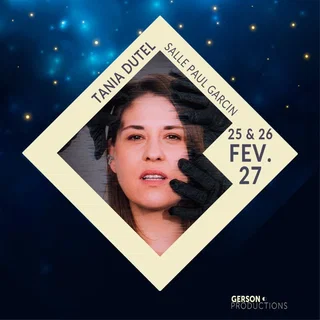 Affiche de Tania Dutel - Brouillage // Salle Paul Garcin 69001