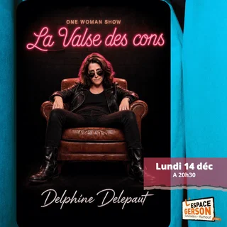 Affiche de Delphine Delepaut dans La valse des cons