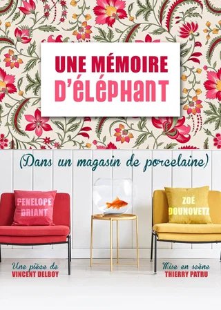 Affiche de Mémoire d'éléphant dans un magasin de porcelaine