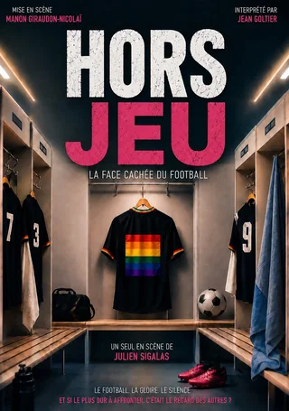 Affiche de Hors-jeu, la face cachée du football