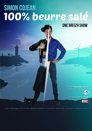 Affiche de Simon Cojean dans 100% beurre salé