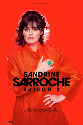 Affiche de Saison 2 - Tournée avec Sandrine Sarroche
