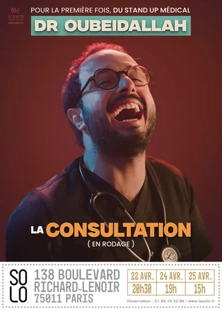 Affiche de la Consultation avec Dr Oubeidallah
