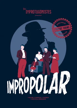 Affiche de Impropolar, l'enquête policière improvisée