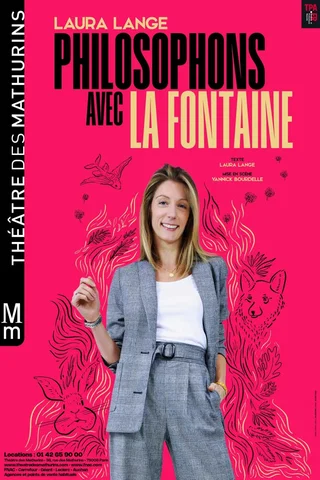 Affiche de Laura Lange : Philosophons avec les Fables de La Fontaine