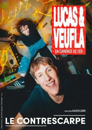 Affiche de Lucas Garat et Veufla : En carence de fer et en rodage
