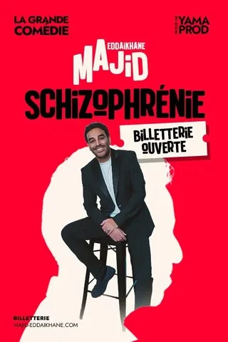 Affiche de Schizophrénie - la Maison de la Conversation, Paris avec Majid Eddaikhane