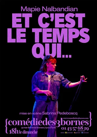 Affiche de Mapie Nalbandian : On part sur un spectacle