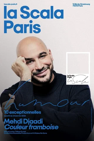 Affiche de Mehdi Djaadi : Couleur framboise
