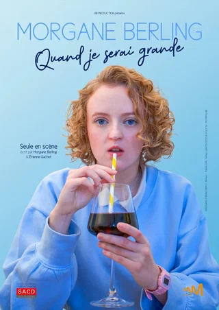Affiche de Nadia Richard dans 'Pourquoi j’attire les connards ?' au théâtre BO Saint-Martin