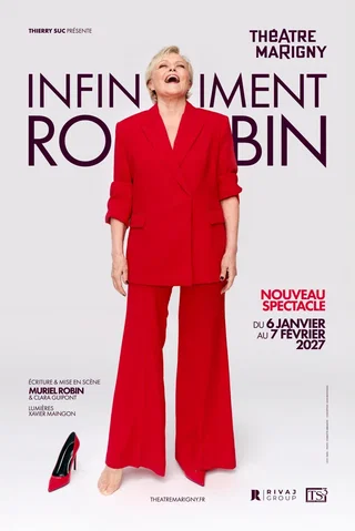 Affiche de Muriel Robin : Infiniment Robin