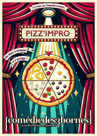 Affiche de Pizz'Impro