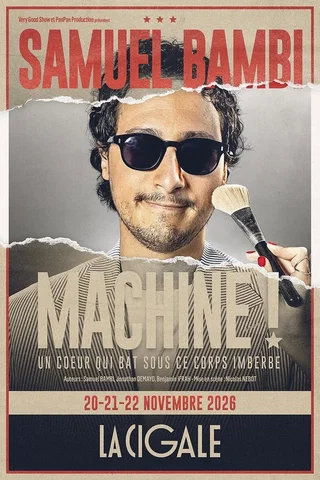 Affiche de Samuel Bambi : Machine !
