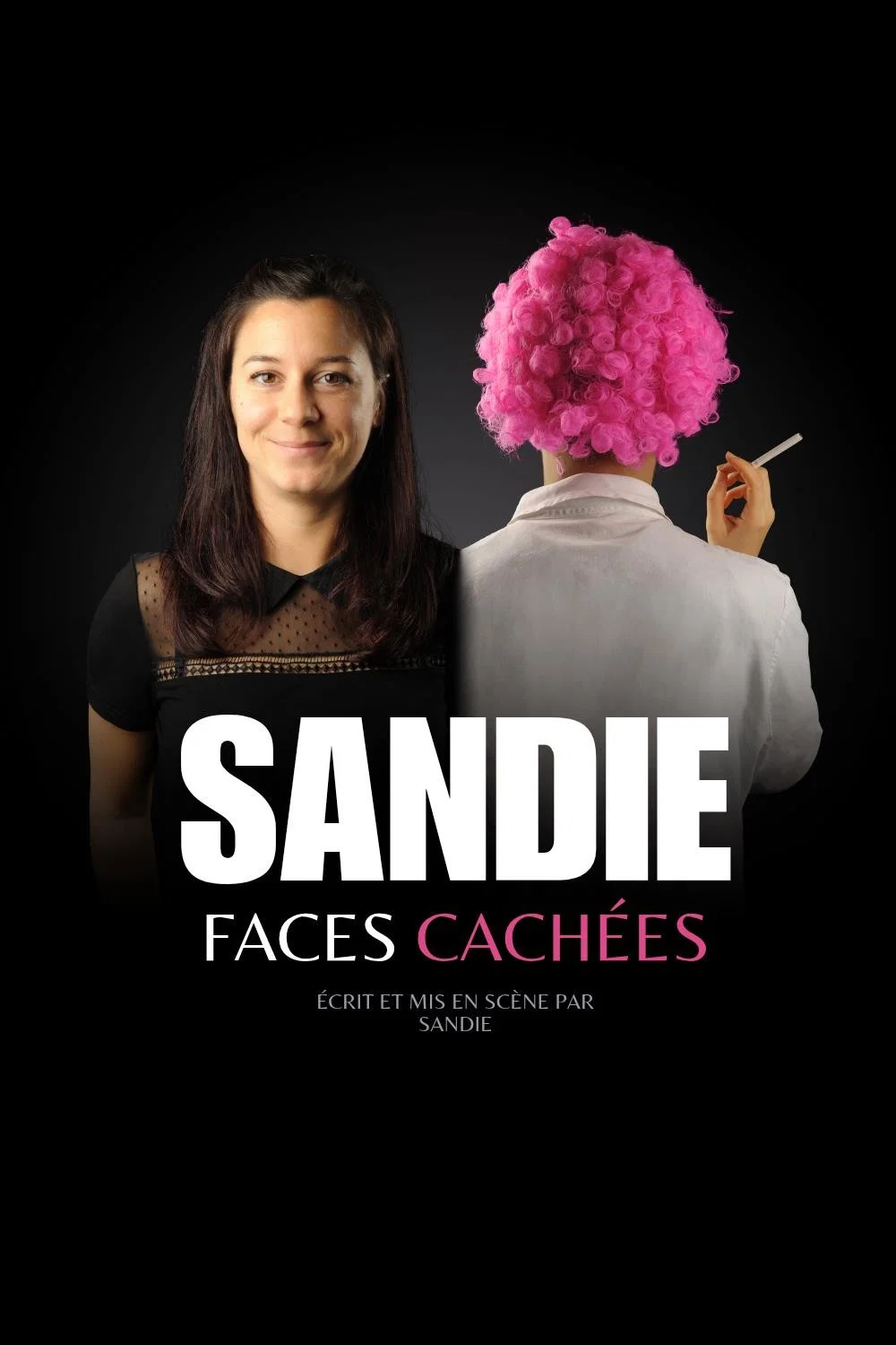 Affiche de Faces Cachées avec Sandie