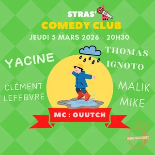 Affiche de Stras Comedy Club : Mars 2026