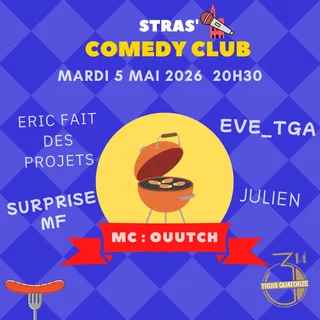 Affiche de Stras Comedy Club Mai
