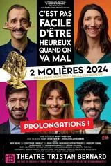 Affiche de C'est pas facile d'être heureux quand on va mal