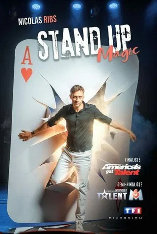 Affiche de Stand up magique avec Nicolas Ribs