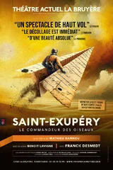 Affiche de Saint-Exupéry, le commandeur des oiseaux