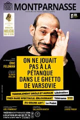 Affiche de On ne jouait pas a la pétanque dans le ghetto de varsovie
