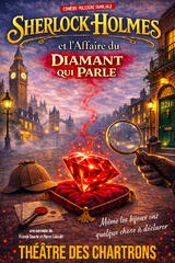 Affiche de Sherlock Holmes et l’affaire du diamant qui parle