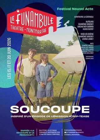 Affiche de Soucoupe avec Soucoupe