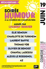 Affiche de Soirée humour du 19 juin