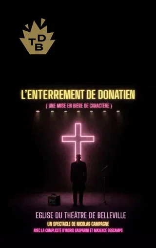 Affiche de Une mise en bière de caractère avec L’Enterrement de Donatien