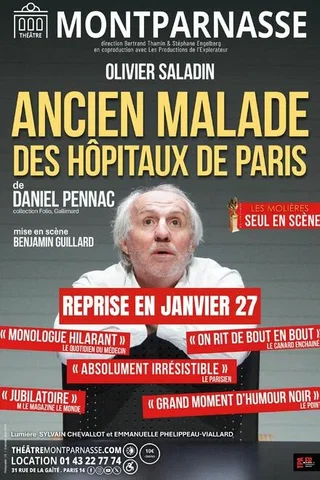 Affiche de Ancien malade des hôpitaux de paris - Reprise