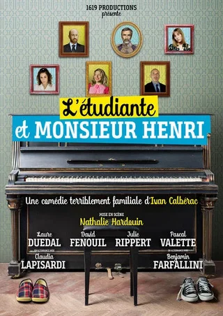 Affiche de L'Etudiante et monsieur Henri