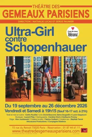 Affiche de Ultra-Girl contre Shopenhauer avec Ultra-Girl contre Shopenhauer