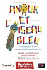 Affiche de Anouk et l'oiseau bleu