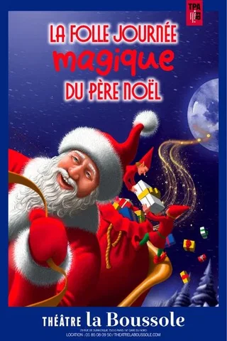 Affiche de La folle journée Magique du Père Noël