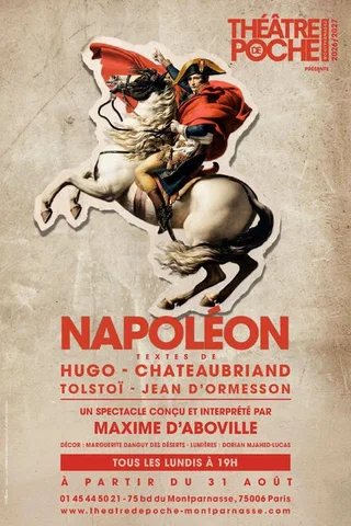 Affiche de Napoléon avec Napoléon