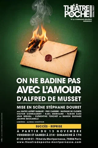 Affiche de On ne badine pas avec l'amour